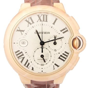 Cartier [��������] Cartier ��쿡 �߷պ��� 44 ������18K ũ�γ�׷��� D��Ŭ �ð� Ǯ��[��������] Cartier ��쿡 �߷պ��� 44 ������18K ũ