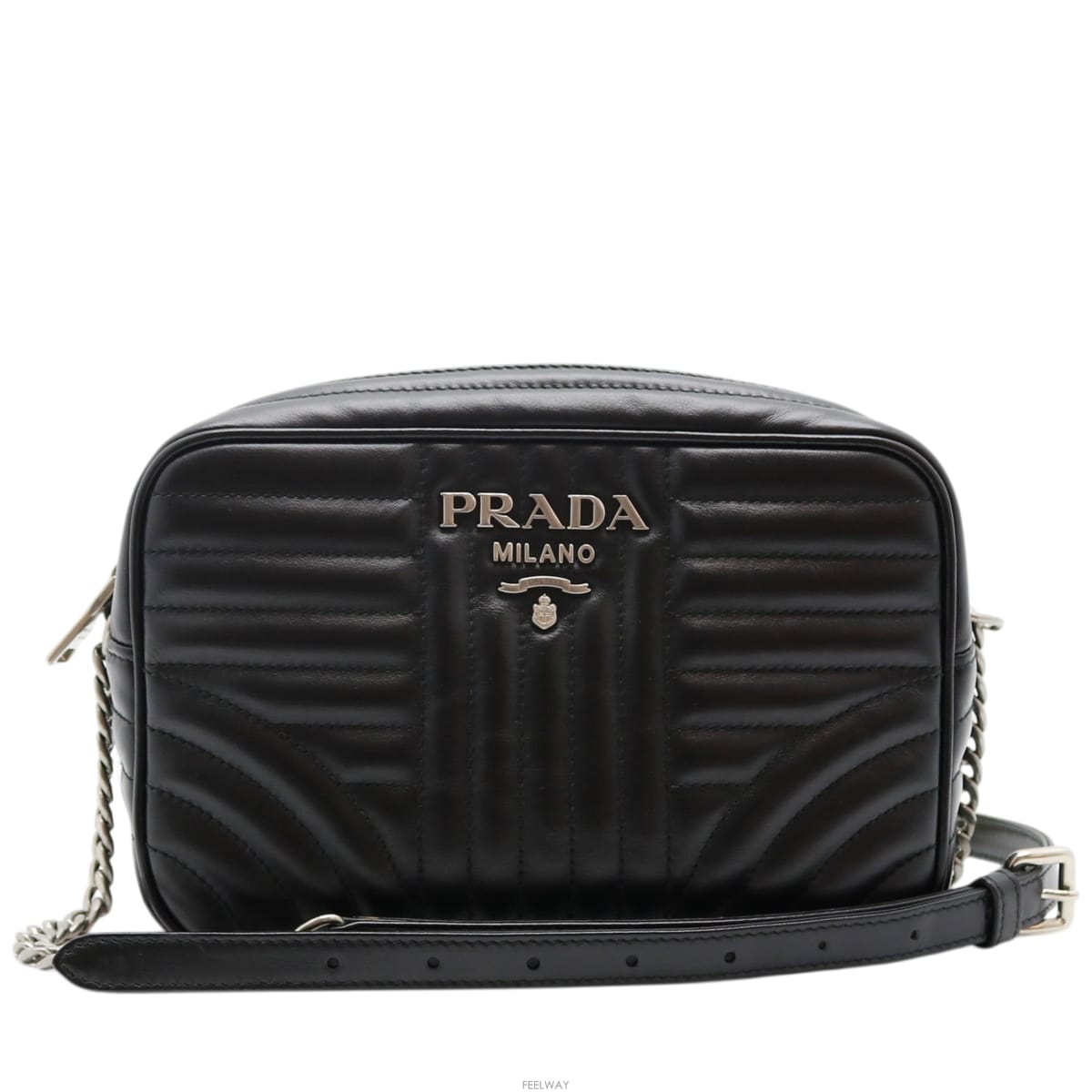 PRADA [�����߰���ǰ�����] ����� 1BH083 ���̾�׷� ũ�ν��� ���� A[�����߰���ǰ�����] ����� 1BH083 ���̾�׷� ũ�ν���