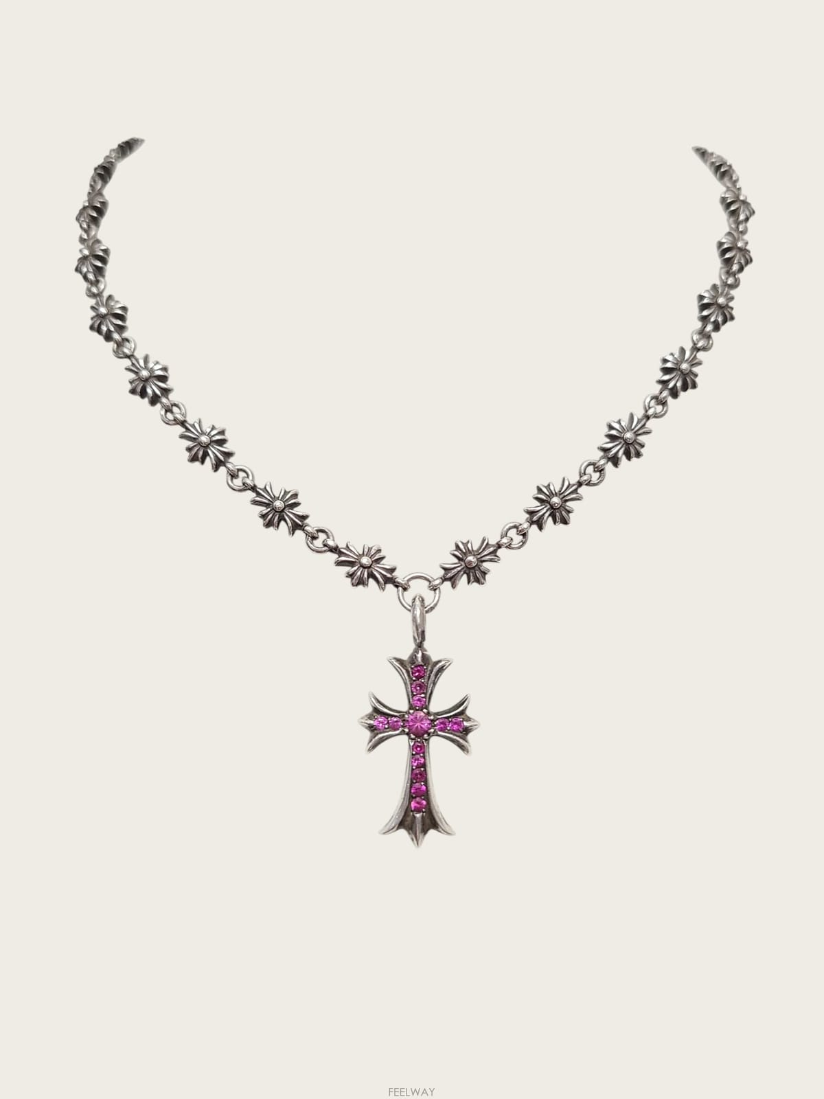 Chrome Hearts [�߰���ǰ/���̽���] ũ������ �ǹ� Ÿ�̴� CH ũ�ν� ���Ʈ ��ũ �����̾� �����[�߰���ǰ/���̽���] ũ������ �ǹ� Ÿ�̴� CH ũ�ν� ��