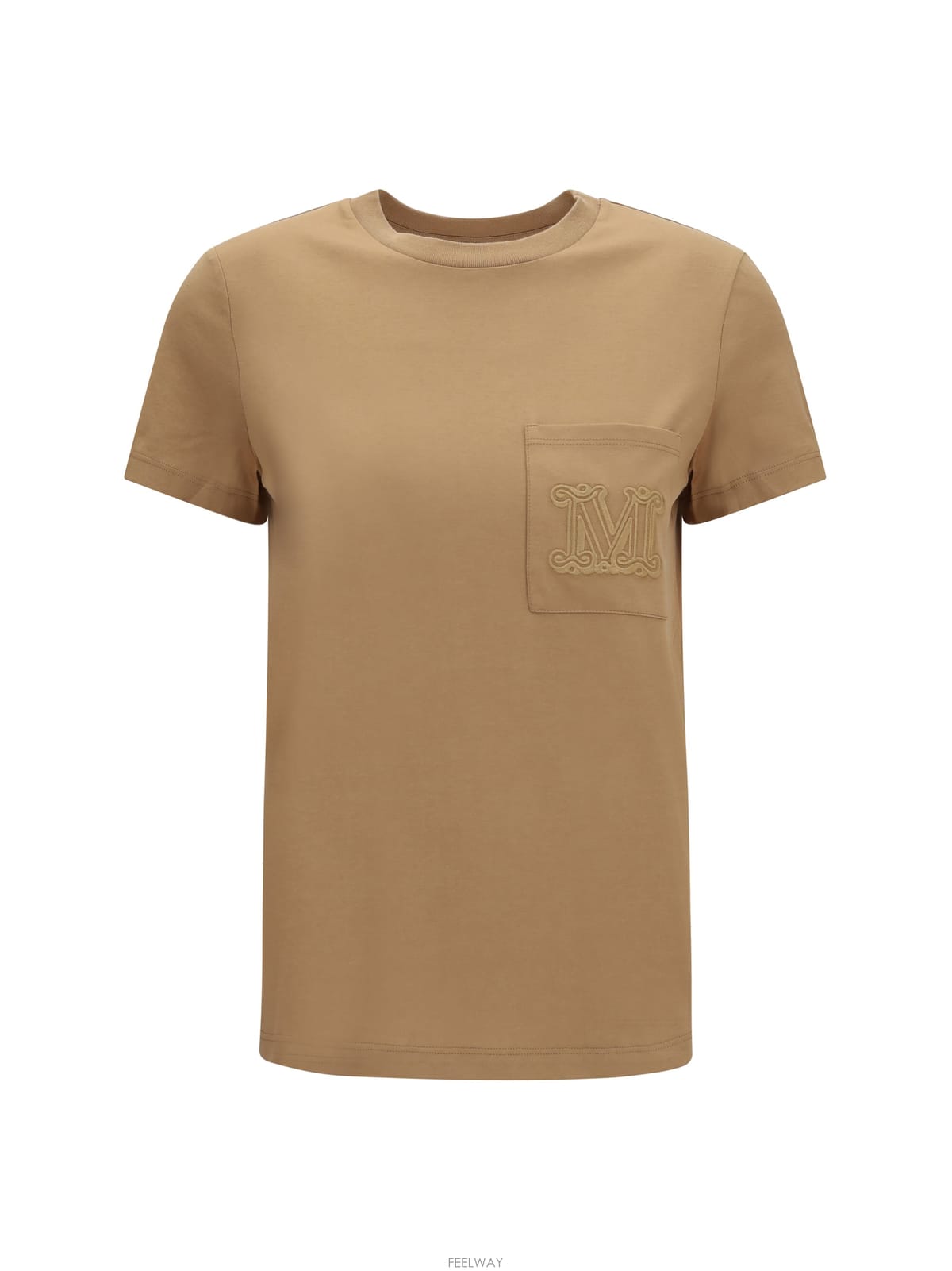 Max Mara 반팔 티셔츠 BEIGE