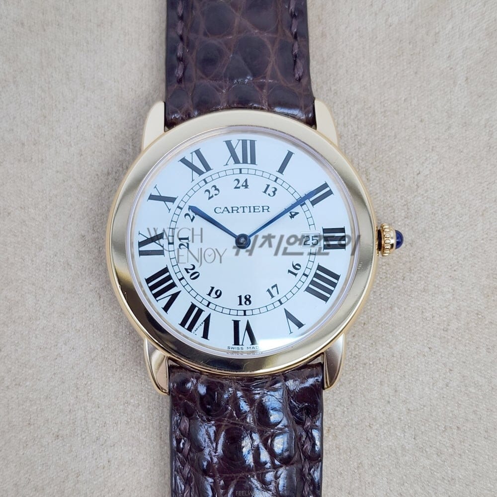 Cartier [��ġ������] ��쿡 �յ�ַ� 18K ������ ���� 36mm �����ð�[��ġ������] ��쿡 �յ�ַ� 18K ������ ���� 36mm 