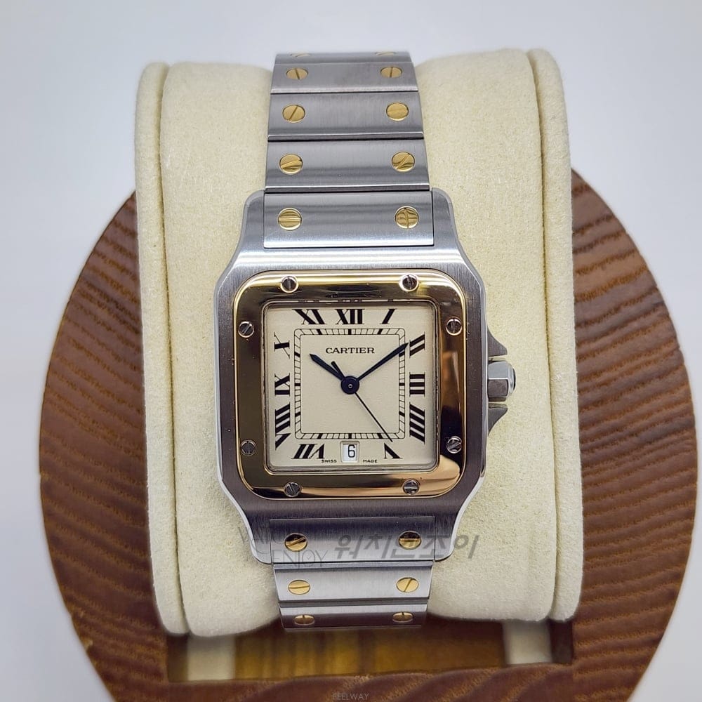 Cartier [��ġ������] ��쿡 ���佺 ���� ���� LM 18K �޺� 29mm �����ð�[��ġ������] ��쿡 ���佺 ���� ���� LM 18K �޺� 29m