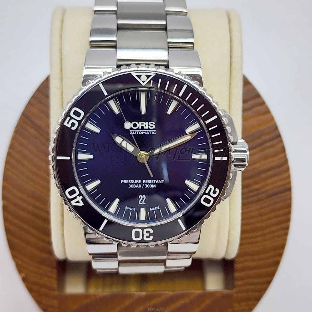 Oris [��ġ������] ������ ��Ŀ�� ���̹� ���� 43mm �����ð�[��ġ������] ������ ��Ŀ�� ���̹� ���� 43mm �����ð�