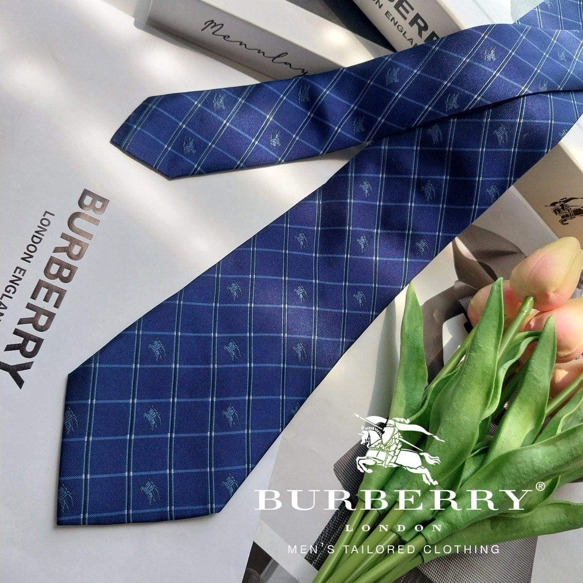 Burberry BURBERRY ������ ��ũ ���̺� üũ �⸶�� �ڼ� �ΰ� ��Ÿ�� 8.5cm A+~A��� K3040BURBERRY ������ ��ũ ���̺� üũ �⸶�� �ڼ� �ΰ� ��Ÿ