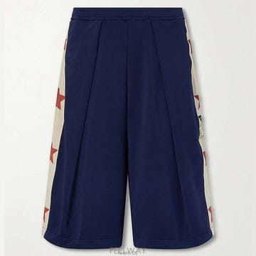 26 FW 캐피탈 블루 Kome Kome 콤콤 스트레이트 스무드 새틴 저지 쇼츠