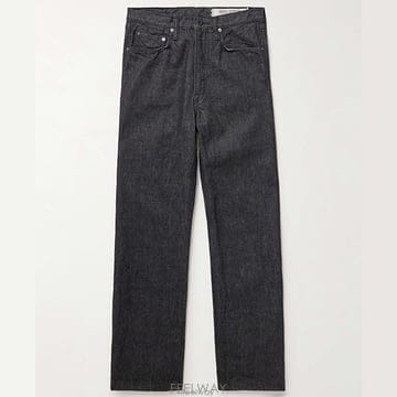26 FW 캐피탈 Monkey 몽키 카멜 스티치드 클래식 스트레이트 데님 진