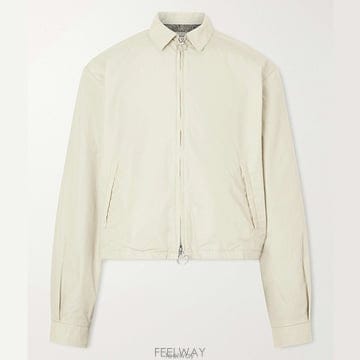 26 FW 캐피탈 Hacksaw 핵소 코튼 블렌드 쉘 프론트 집업 블루종 재킷