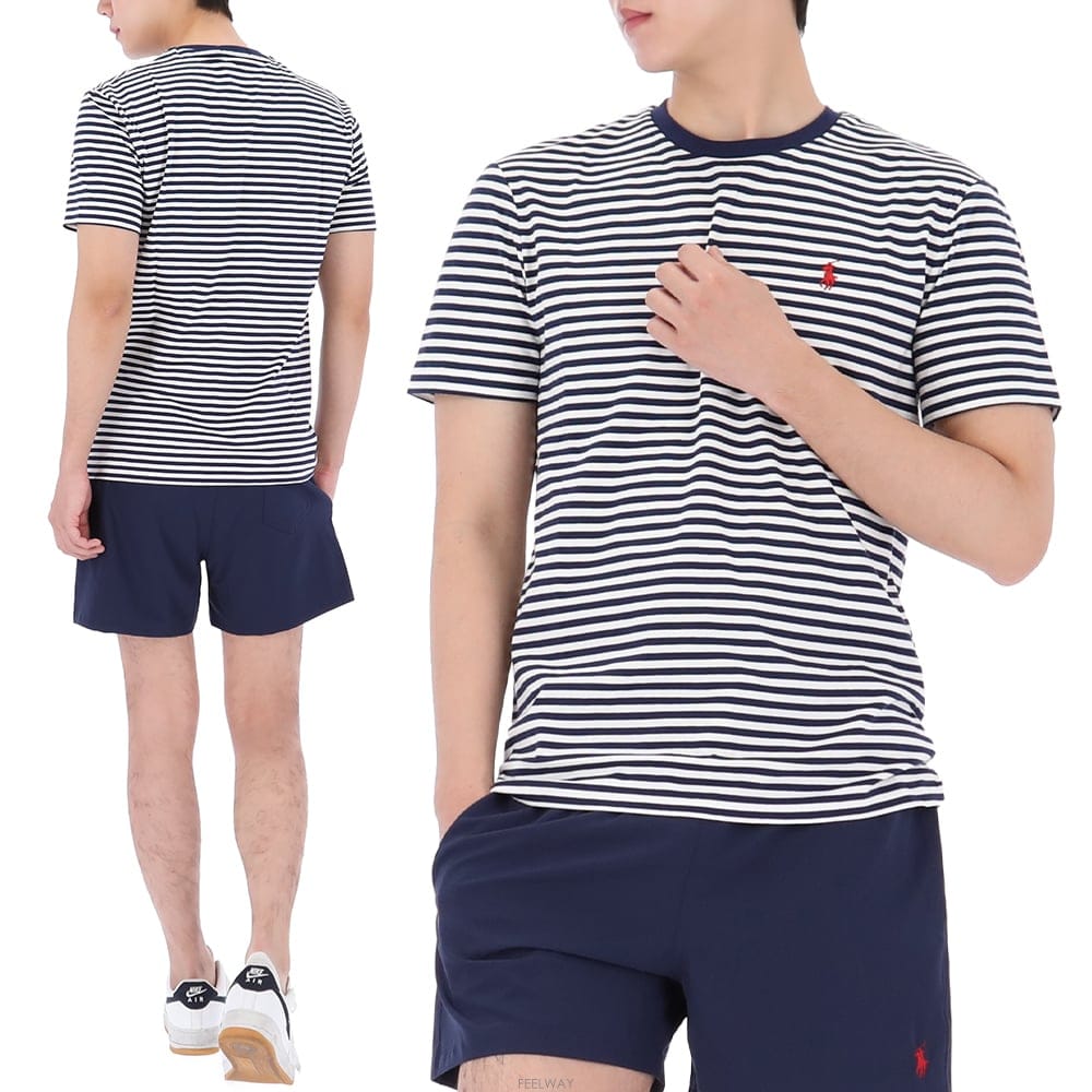 Ralph Lauren ������ 26SS ���ζ����η� ���� �ΰ� ��Ʈ������ ���� Ƽ���� 710956828 502������ 26SS ���ζ����η� ���� �ΰ� ��Ʈ������ ���� Ƽ