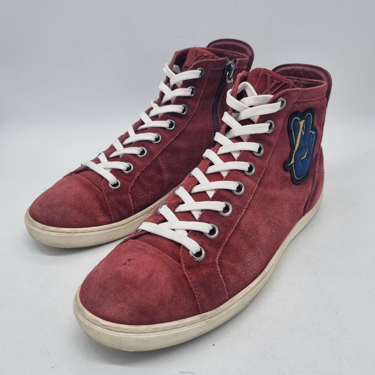 Louis Vuitton ���̺��� �����̵� ��ġ�ΰ� Zip ����ž ����Ŀ�� ���ǵ� ���� 270mm (8)���̺��� �����̵� ��ġ�ΰ� Zip ����ž ����Ŀ�� ���ǵ� 