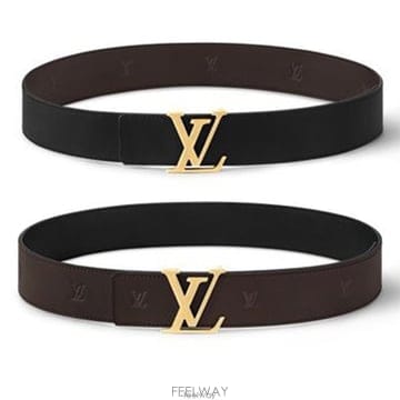 Louis Vuitton 26 FW ���̺��� LV �̴ϼ� Blason 40mm �������� ��Ʈ ����26 FW ���̺��� LV �̴ϼ� Blason 40mm �������� ��Ʈ ��