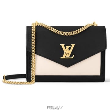 26 FW 루이비통 마이 락 미 My Lock Me 트위스트 락 LV 체인 스트랩 숄더백