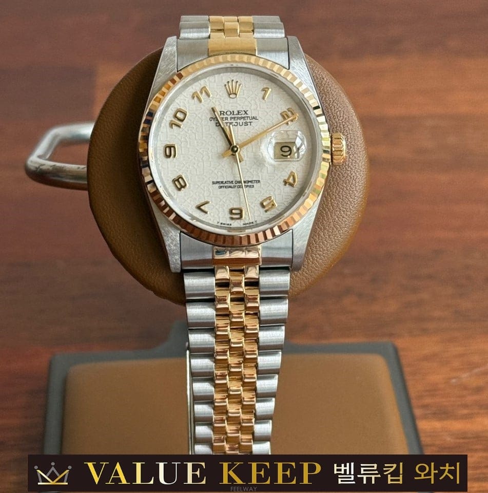 로렉스 데이저스트 빈티지 샴페인 36mm