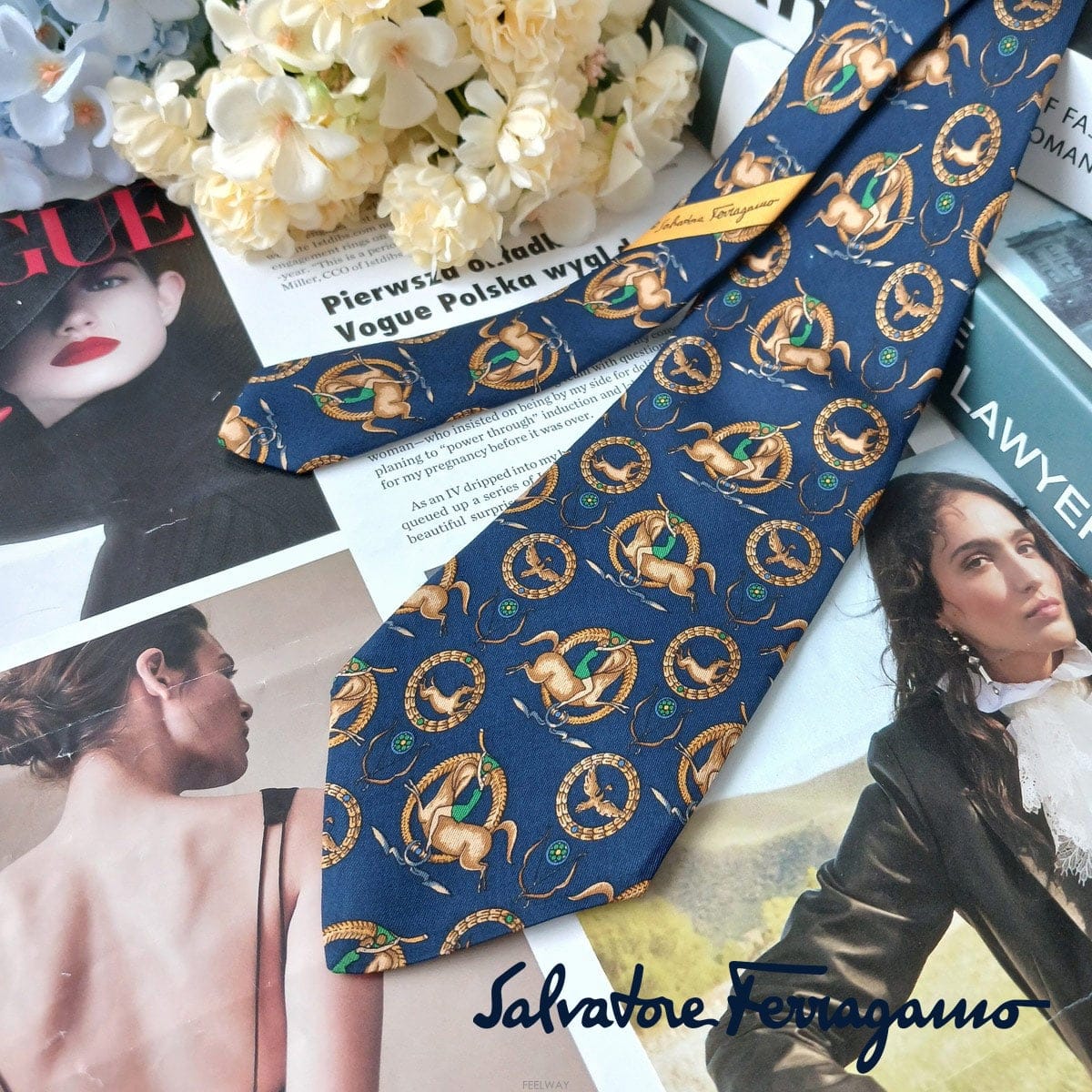Ferragamo SALVATORE FERRAGAMO ����䷹ ��󰡸� ���̺� �¸� ��Ƽ�� ��Ÿ�� 9.3cm A��� e1480SALVATORE FERRAGAMO ����䷹ ��󰡸� ���̺� �¸� ��Ƽ