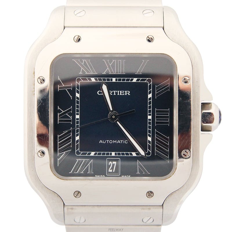 Cartier [��������] Cartier ��쿡 ���佺 ���� �����ƽ û�� 40mm �ð�[��������] Cartier ��쿡 ���佺 ���� �����ƽ û�� 