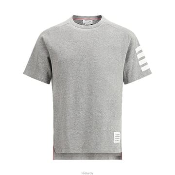 Thom Browne ����� �ñ״�ó 4�� ���� ��ư Ƽ��������� �ñ״�ó 4�� ���� ��ư Ƽ����