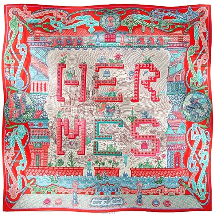 HERMES �����޽� Super Silk Quest ��Ƽ�÷� 90X90 � ������ ��ī��aa65632�����޽� Super Silk Quest ��Ƽ�÷� 90X90 � ������ 