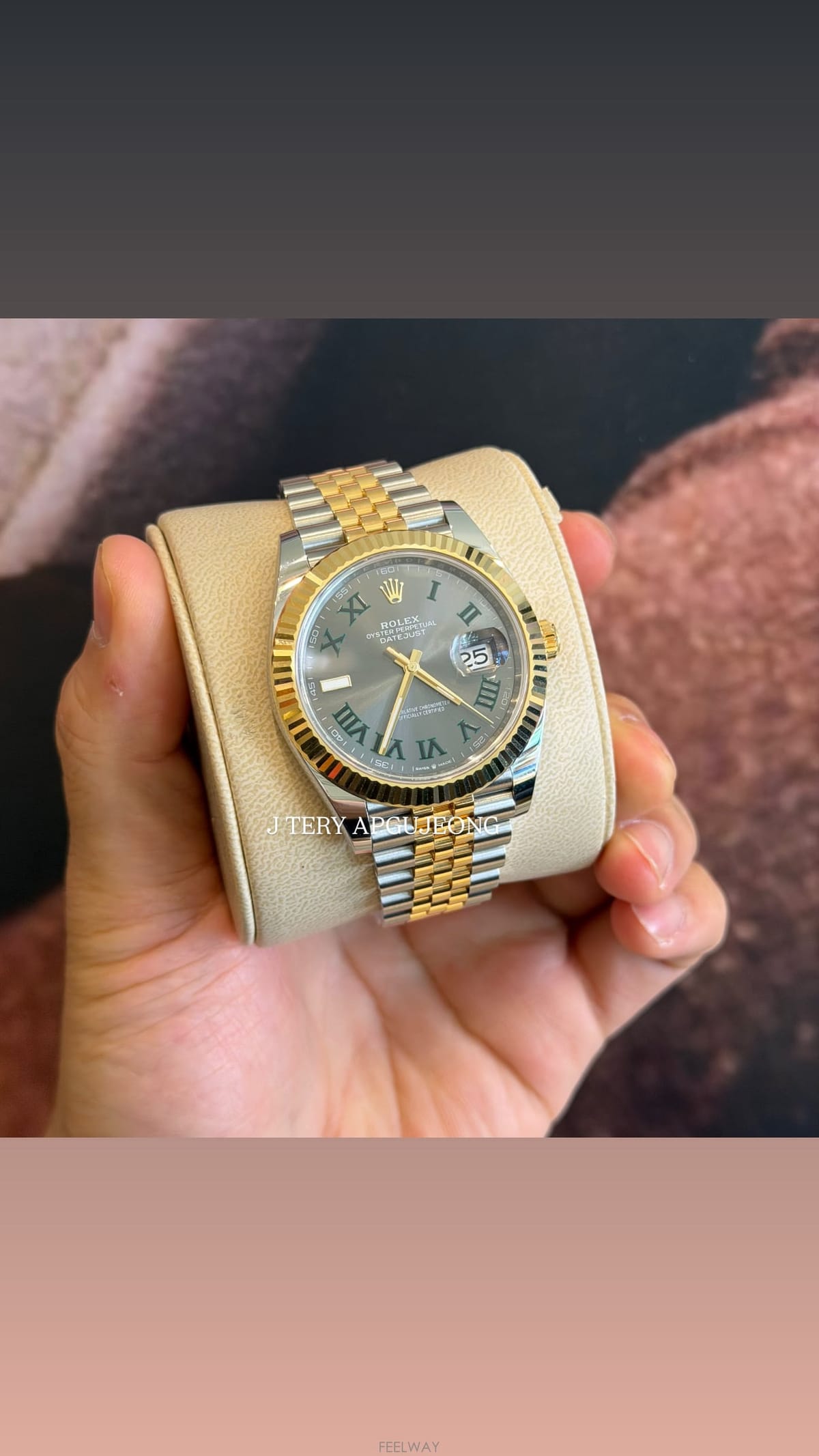 Rolex [�����׸�] �η��� 126333 ��������Ʈ 41 ������ ���ο� ��� �޺� ����� �� 25�� �ѷ��� Ǯ��[�����׸�] �η��� 126333 ��������Ʈ 41 ������ ���ο� 