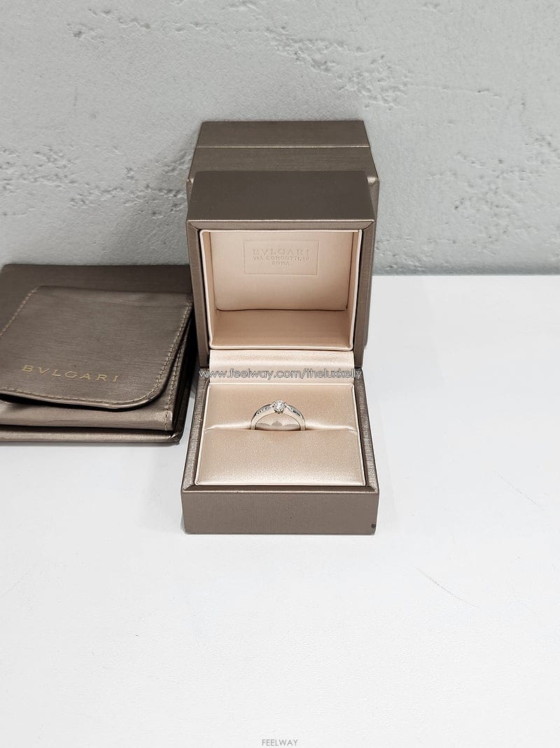 BVLGARI �Ұ��� ���̾Ƹ�� 0.2CT �÷�Ƽ�� �� ���� 46ȣ 345183�Ұ��� ���̾Ƹ�� 0.2CT �÷�Ƽ�� �� ���� 46ȣ 345183