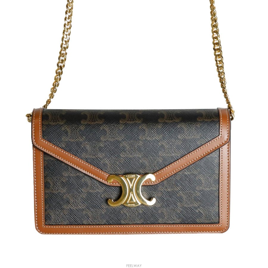 CELINE [�Ƹ�����]������ Ʈ������ ĵ���� ���� ü�� ����� ũ�ν���10L462[�Ƹ�����]������ Ʈ������ ĵ���� ���� ü�� ����� ũ��