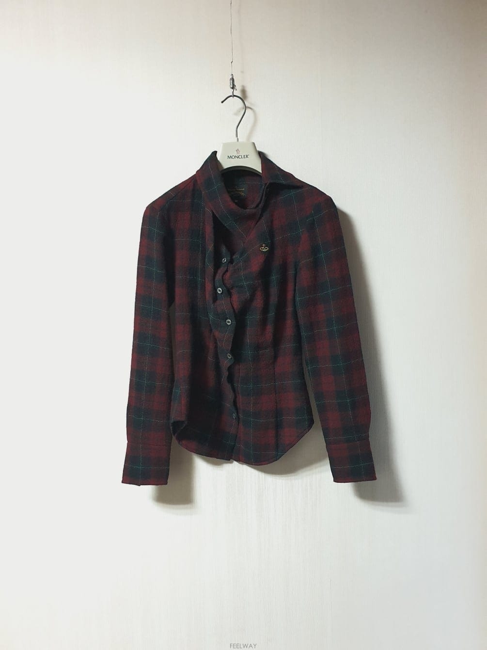 ViVienne westwood ���ȿ���Ʈ��� �ΰ� �ڼ� üũ ����콺 38  ��������ȿ���Ʈ��� �ΰ� �ڼ� üũ ����콺 38  ������