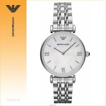 아르마니 여성 시계 클래식 마더오브 펄 다이얼 36mm
