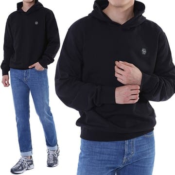 필립플레인 스틸래더패치 후드 티셔츠 (블랙) SAFC MJB3929 PTE180N 02