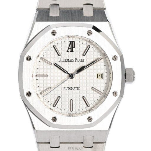 오데마피게 로얄오크 스틸 흰판 41mm