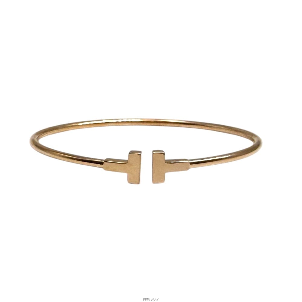 TIFFANY & Co [Ŭ�ι�] Ƽ�Ĵ� T �׷ο� ���̾� �극�̽��� 18K ������  33419678[Ŭ�ι�] Ƽ�Ĵ� T �׷ο� ���̾� �극�̽��� 18K �����