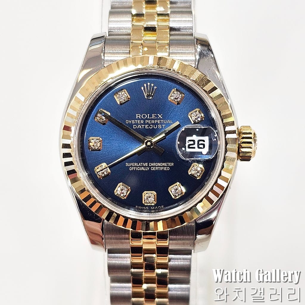 Rolex [��ġ������] �η��� ��������Ʈ 179173 û�� 10P[��ġ������] �η��� ��������Ʈ 179173 û�� 10P