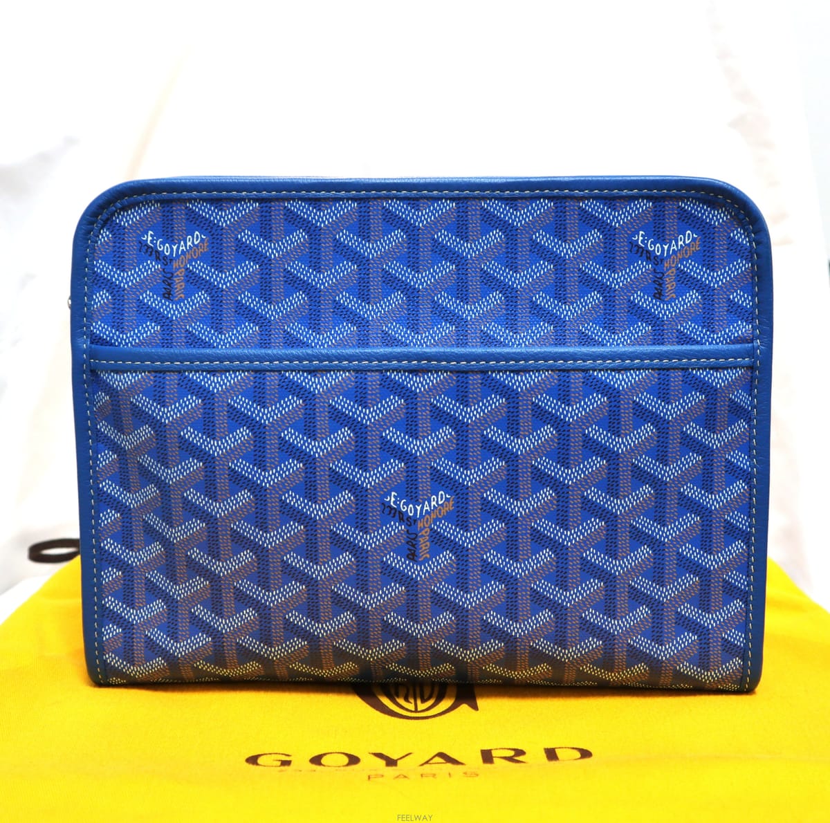 GOYARD Goyard(���ߵ�) ABAJOUV-MM-10 ���� ���ߵ� ĵ���� ��潺 MM �Ŀ�ġ Ŭ��ġGoyard(���ߵ�) ABAJOUV-MM-10 ���� ���ߵ� ĵ���� ��潺