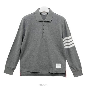 Thom Browne ���� �����丮 26FW ����� �缱 ���� 4�� ��ư ���� ���� ����Ƽ MJP137G 07976 035���� �����丮 26FW ����� �缱 ���� 4�� ��ư ���� ��