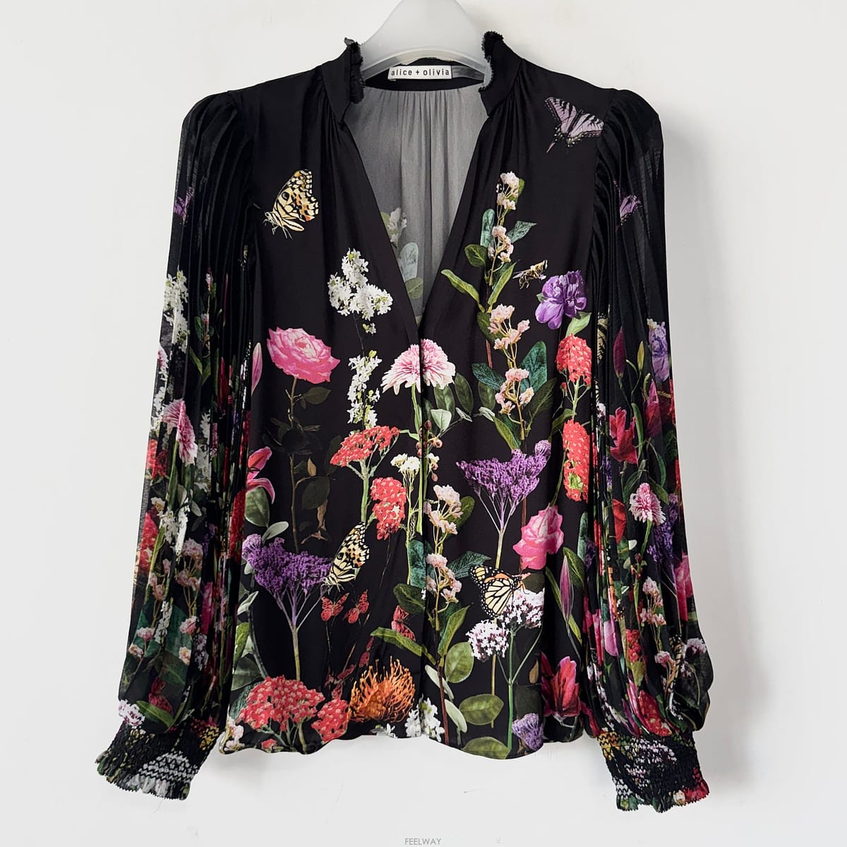 Alice & Olivia �ٸ��� �� �ø���� 2025 �÷η� ����콺�ٸ��� �� �ø���� 2025 �÷η� ����콺