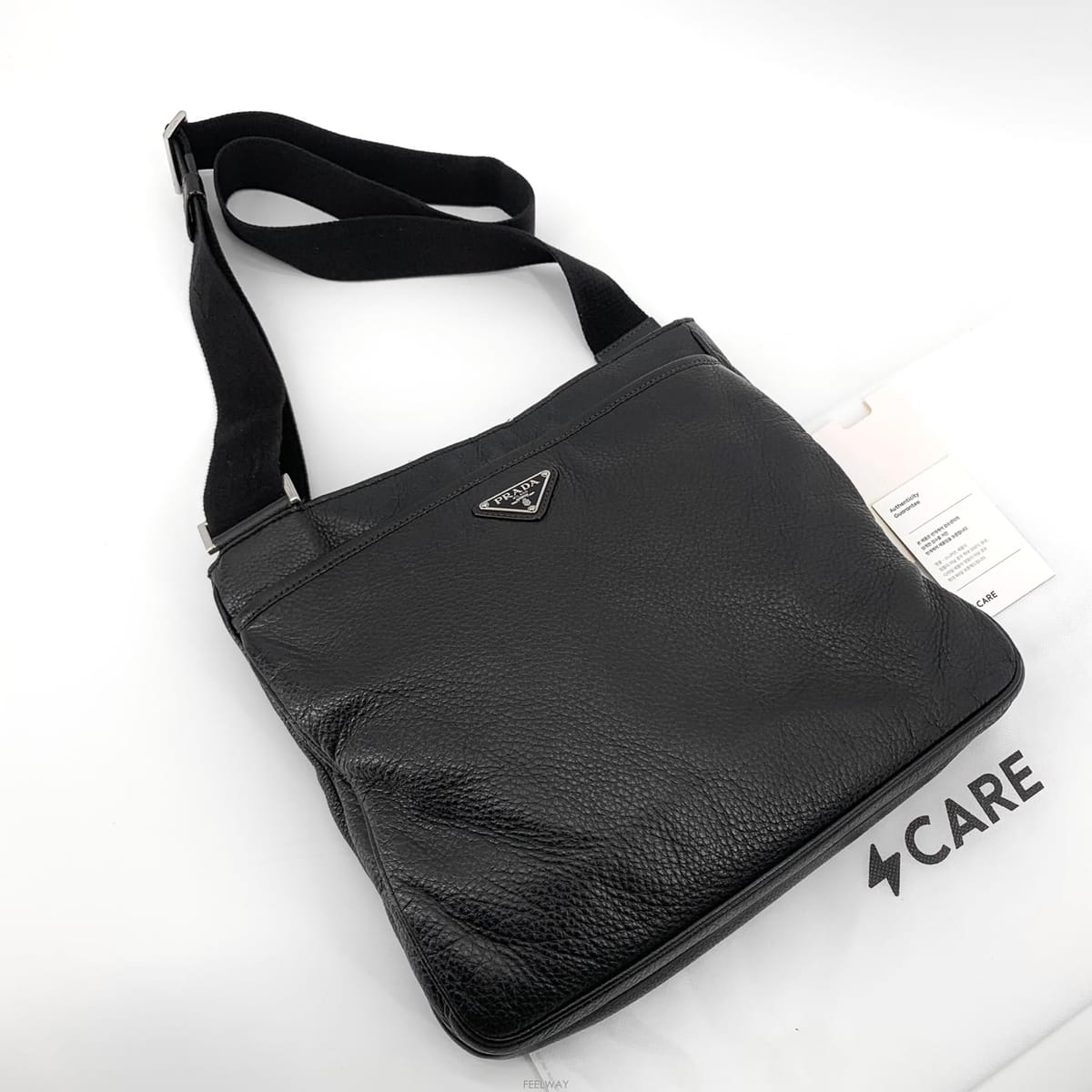 PRADA [�������] ����� ���ڷ� �ﰢ�ΰ� �޽����� ũ�ν��� 2vh019[�������] ����� ���ڷ� �ﰢ�ΰ� �޽����� ũ�ν��� 2v