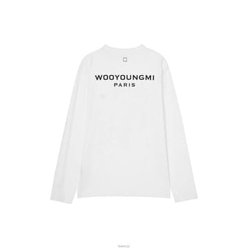 26SS 시그니처 롱슬리브 티셔츠 화이트 W261TS51 712W