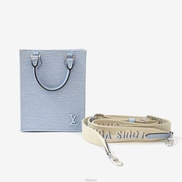 (대전중고명품)루이비통 M81069 쁘띠 삭 플라 에피 블루 뉘아쥬 크로스백