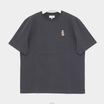 메종키츠네 드레스드 폭스 패치로고 컴포트 반팔 남성 티셔츠 QM00101KJ7025 0422
