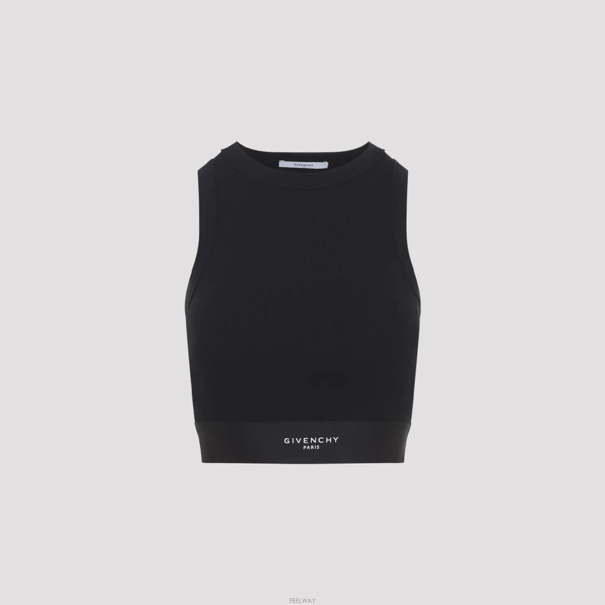 지방시 크롭 탱크탑 블랙