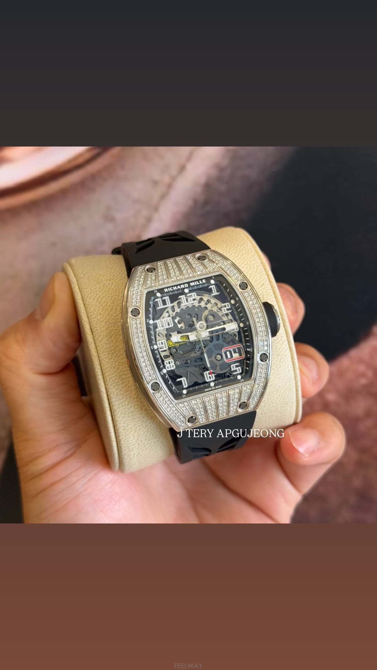 RICHARD MILLE [�����׸�] ������� RM 029 ȭ��Ʈ ��� �������� ���丮 ���̾� 20�� ���� Ǯ��[�����׸�] ������� RM 029 ȭ��Ʈ ��� �������� ���丮