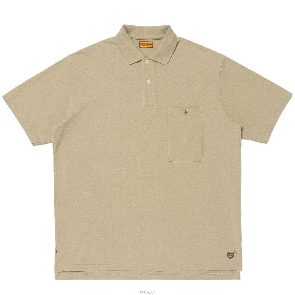 HUMAN MADE (����) 25SS �޸ո��̵� �� ������ ���� Ƽ���� HM29CS025 BEIGE(����) 25SS �޸ո��̵� �� ������ ���� Ƽ���� HM29CS025