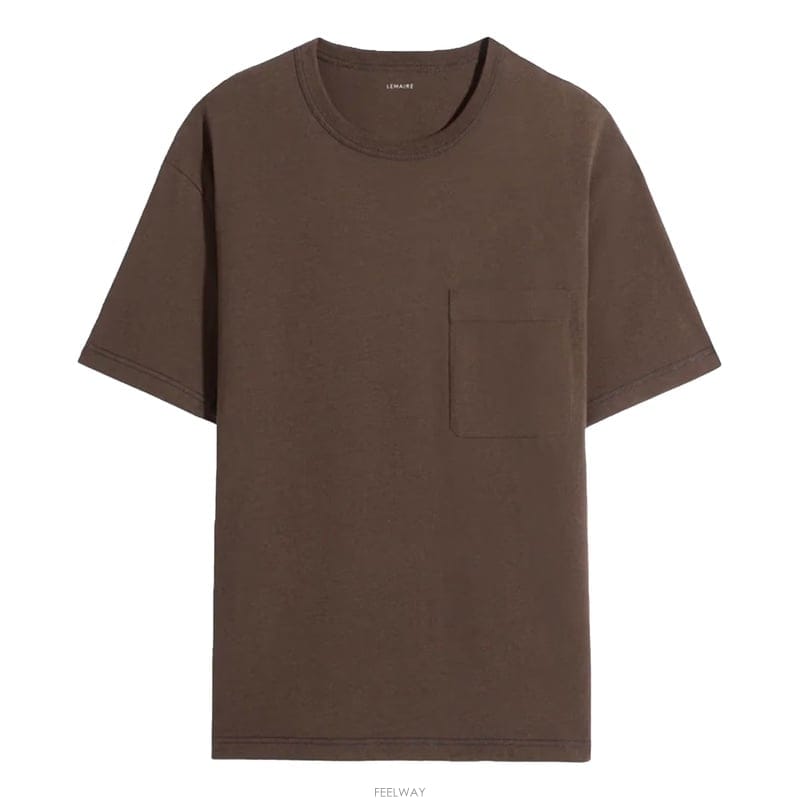 26SS 르메르 박시 포켓 남성 반팔 티셔츠 TS0010 LJ1010 512