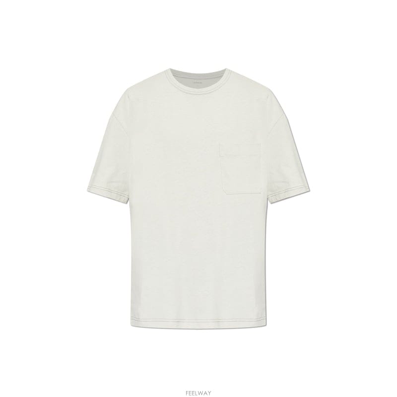 26SS 르메르 박시 포켓 남성 반팔 티셔츠 TS0010 LJ1010 007