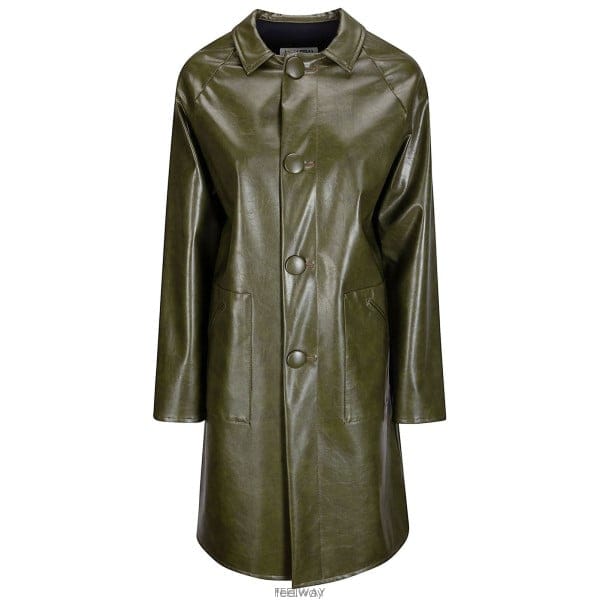 26 FW MM6 메종 마르지엘라 샤이니 피니쉬 싱글 코트 727 S62AA0105M35465