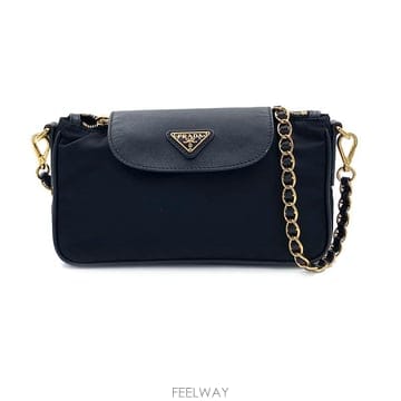 PRADA ����� ���ڳ� �̴� ü�� ũ�ν��� (BT0779)����� ���ڳ� �̴� ü�� ũ�ν��� (BT0779)