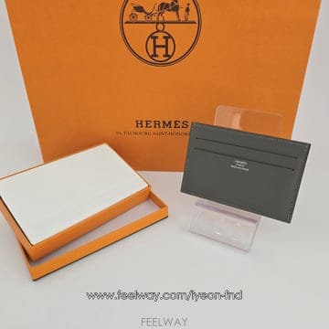 에르메스 시티즌 트윌 카드홀더 그리스메이어