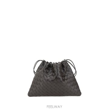 Bottega Veneta 인테르치아토 더스트백 브라운
