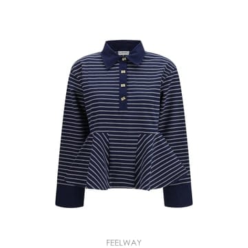 [B1] 가니 A1050063 폴로 폴라 티셔츠 탑 여성 A1050063683