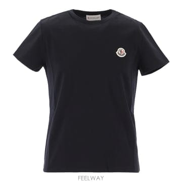 Moncler ������ 26SS ��Ŭ���� Ű�� �ΰ� ��ġ ���� Ƽ���� 8C00034 89AT9 BLACK-K������ 26SS ��Ŭ���� Ű�� �ΰ� ��ġ ���� Ƽ���� 8C0003