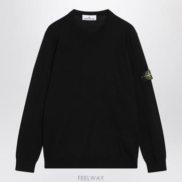 26FW 스톤아일랜드 블랙 울 스웨터 S155100071S00C4V0029 TP575710080