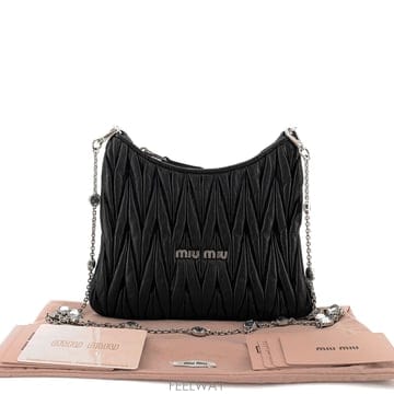 Miu Miu [���屸��] �̿�̿� ���׶�� ũ����Ż ü�ι� ũ�ν��� 5bh189[���屸��] �̿�̿� ���׶�� ũ����Ż ü�ι� ũ�ν��� 
