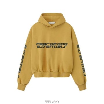 25FW 피어오브갓 Cropped Relaxed 후드티 192HO256902F TP572481244